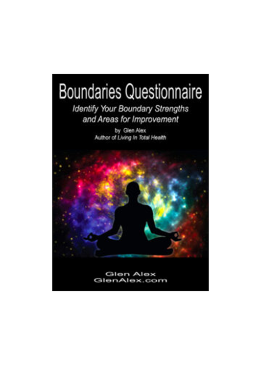 This exclusive Boundaries Questionnaire by Glen Alex, LCSW, helps you identify your strengths and areas for improvement.