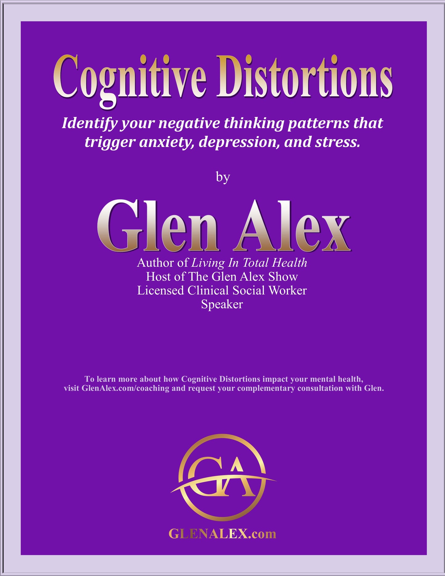 Cognitive Distortions (Free E-Book)