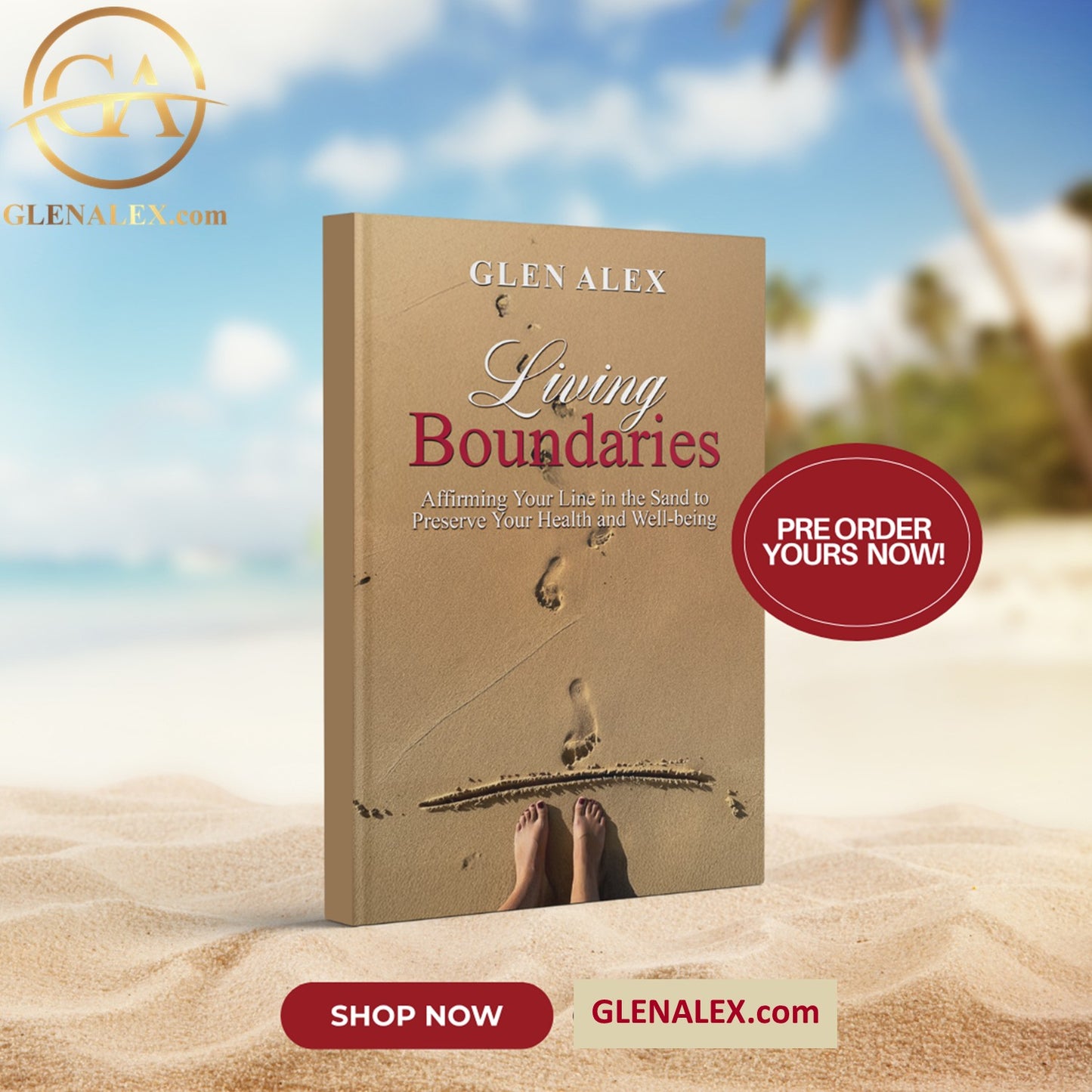 Pre-Order Special: Living Boundaries Hardcover and Acrylic Bookmark